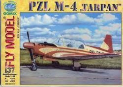 Schul- und Trainingsflugzeug PZL M-4 Tarpan 1:33