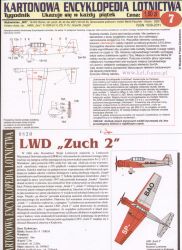 Schul- und Übungsflugzeug LWD "Zuch 2" (1950) 1:50 ANGEBOT