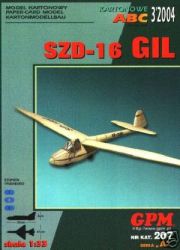 Segelflugzeug SZD-16 Gil 1:33