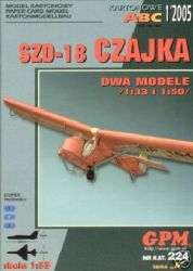 SZD-18 Czajka - zwei Modelle
Te...