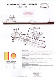 Shell-Tanker "Postbus 874" Rotterdam 1:250 einfach