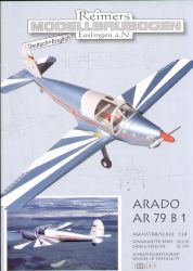 Sportflugzeug Arado Ar 79 (1937)...