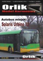Stadtbus Solaris Urbino 12 Verkehrsbetriebe Posen/Poznan 1:43