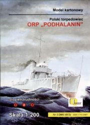 Torpedoboot ORP Podhalanin (ex.A-80 Howaldt Werke/Kiel) 1:200