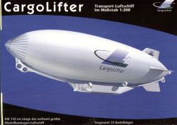 Transport-Luftschiff (Zeppelin) CargoLifter CL 160 1:200