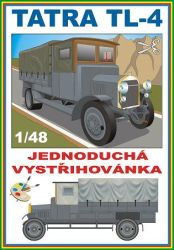 Tschechischer Lkw Tatra TL-4 als...
