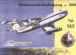DDR-Turbinenverkehrsflugzeug Typ...