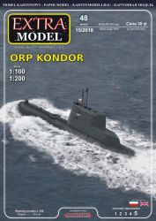 Zwei Modelle des U-Bootes der Kl...