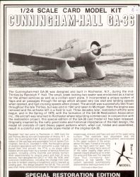 US-Flugzeug Cunningham-Hall GA-36 (1936) 1:24