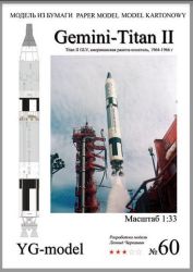 US-Trägerrakete Gemini-TITAN II GLV (1964 - 1966) 1:33