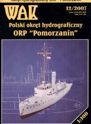 Vermessungsschiff ORP POMORZANIN...