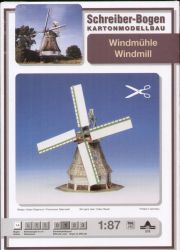  
Windmühle als Kartonmodellbau...