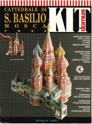 Basilius Kathedrale in Moskau 1:70 deutsche Bauanleitung