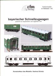 bayerischer Schnellzugwagen 1:45 deutsche Anleitung, ANGEBOT