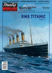 berühmter Ozean-Liner RMS Titanic (1912) - Teil 1/2 1:200