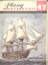 berühmtes Segelschiff HMS Victory (1759) Bauplan