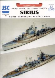 britischer Flak-Kreuzer HMS Sirius (1942) 1:400