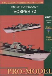 britisches Torpedoboot Vosper 72 (1941) 1:100 - Kopie