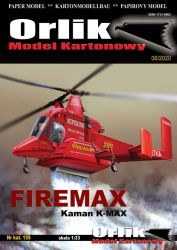Feuerwehr-Doppelrotor-Hubschrauber Kaman K-1200 K-Max "Firemax" 1:33
