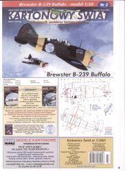 finnische Brewster B-239 Buffalo 1:50 übersetzt