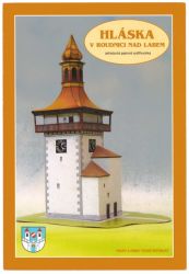 Hlaska-Turm in Rudnici nad Labem / Wachturm in Raudnitz an der Elbe 1:150