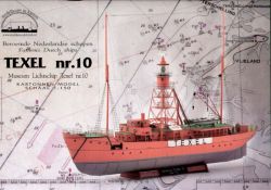 holländisches Feuerschiff TEXEL Nr.10 (1952) 1:150 übersetzt!