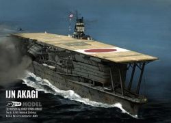 japanischer Flugzeugträger IJN Akagi (1941) 1:200