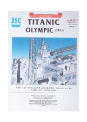 Lasercut-Detailsatz für die RMS Titanic / Olympic 1:250 (JSC Nr. 82sa-L, Ausgabe 2021)
