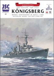 leichter Kreuzer Königsberg (1940) 1:400 Ausgabe 2018