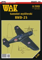 Polnisches Jagdflugzeug RWD-25 a...