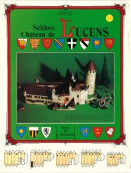 Schloss Lucens (französisch Chateau Château de Lucens) im Schweizer Kanton Waadt 1:300