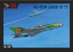 Kampfflugzeug / Trainer Mikoyan Mig-21 UM LanceR B rumänischer Luftwaffe 1:33 extrem präzise