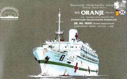 Lazarettschiff MS Oranje (1941-45) + Korvette Hr.Ms. Friso 1:400