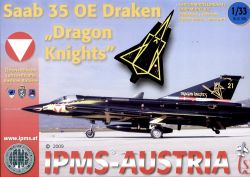 österreichische Saab 35 OE Draken "Dragon Knights" 1:33