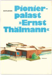 Pionierpalast „Ernst Thälmann“ in Berlin 1:420 DDR-Verlag Junge Welt aus dem Jahr 1979