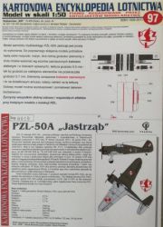 polnischer Jäger PZL P-50a JASTRZAB (Habicht) 1:50