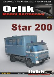 polnischer Lkw Star 200 Arrestfahrzeug 1:43 einfach