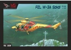 Hubschrauber PZL W-3A Sokol des polnischen Luft-Rettungsdienstes 1:33 extrempräzise²