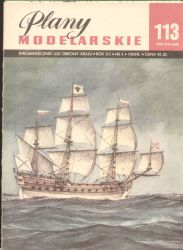 russischer Flagg-Linienschiffschiff Ingermanland (1715) 1:100 Bauplan