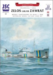 schwedischer Tanker Zelos /optional polnischer Zawrat 1:400