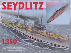 Schlachtkreuzer S.M.S. SEYDLITZ 1:350 deutsche Bauanleitung