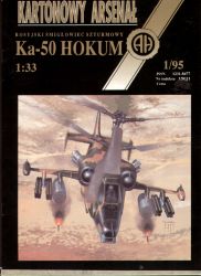 sowjet. Kampfhubschrauber Kamov Ka-50 Hokum 1:33 übersetzt, ANGEBOT