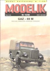 GAZ-69M
Teile: 652+ 60 Schablon...
