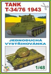 Sowjetischer Panzer T-34/76 in d...