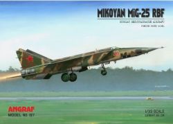 sowjetischer Abfangjäger Mikojan MiG-25 RBF (in der NATO-Code Foxbat-D) 1:33 extrem³