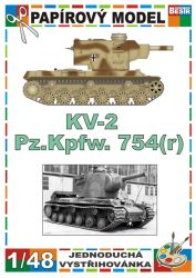 Sowjetischer Schwerpanzer KW-2 i...