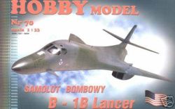 strategischer Bomber Rockwell B-1B Lancer 1:33 übersetzt