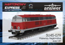 Diesellok 301Db SU45 (polnische Eisenbahngesellschaft Przewozy Regionalne (Regionalbahnen)) 1:87
