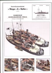 zwei Panzerkanonenboote Wespe + Natter (1923) 1:250, Angbeot
