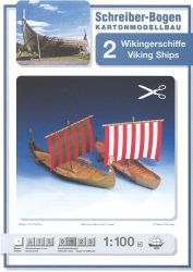 zwei Wikingerschiffe 1:100 deutsche Anleitung, ANGEBOT